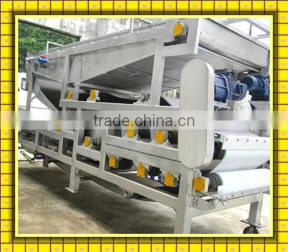 Belt-type Sludge Dewatering Filter Press for Paper Processing photo-3