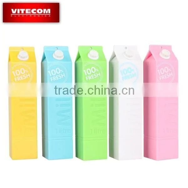 Different Promotion 2600 Mah Power Bank Milk Design photo-5
