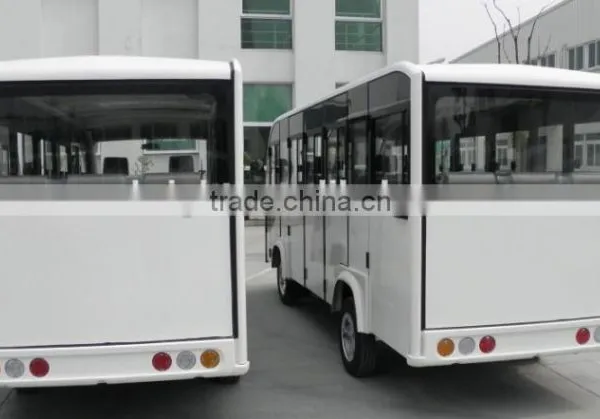 Electric Tourist Shuttle Bus Enclosed With Door for Park photo-3