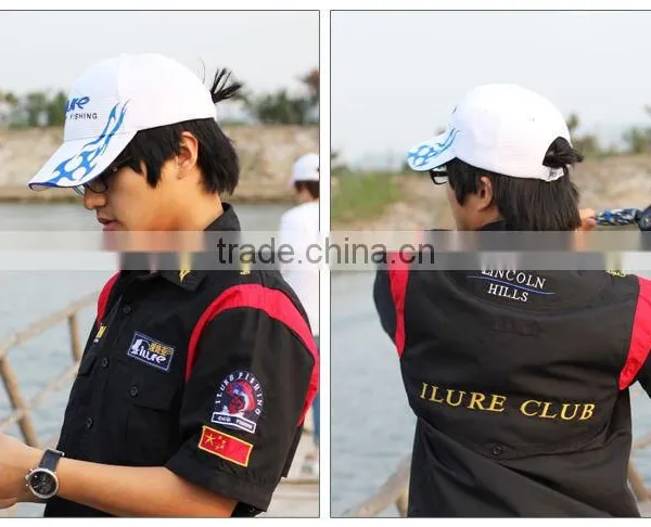 Anti-UV Wholesale Fishing Shirts100% Polyester Sportswear photo-5