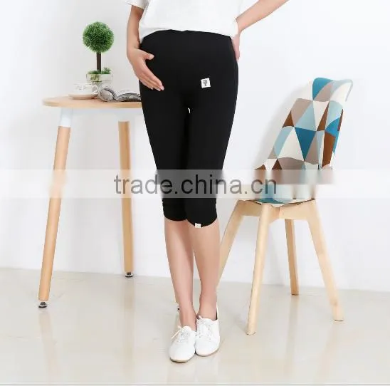 Korean Maternity Fashion Maternity Leggings Casual Maternity Pants photo-3