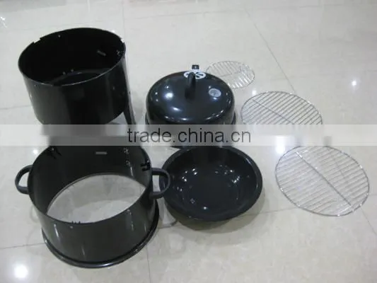 OUTDOOR GARDEN BBQ SMOKERS PORTABLE SMOKING COOKING PATIO BARBEQUE GRILL COAL photo-3