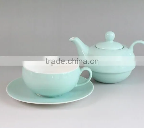 China Suppliers Colorful Personalized Tea Cup Pot in One, Coffee Cup, Tea Pot Set photo-4