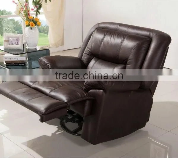 Italy Leather Recliner Sectional Sofa Furniture photo-3