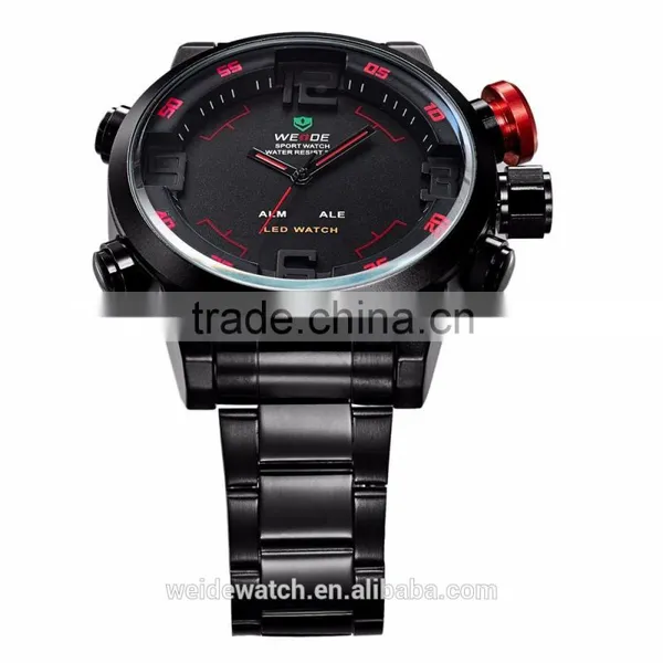 2015 Weide New Product China Fashion Stainless Steel Led Watch WH2309 photo-2