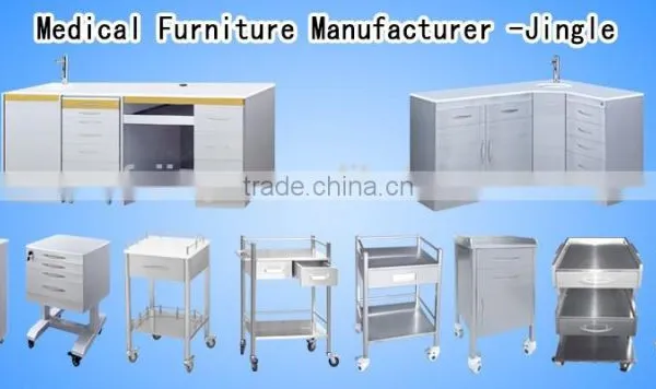 New ! High Grade Stainless Steel Dental Clinic Trolley, Mobile Cabinet ! photo-4