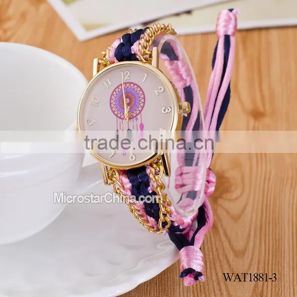 Elastic Knitting Watch Chain Dream Catcher Watch Wrist photo-3