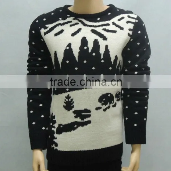 TYBL005 Fashion Knitting Sweater With Jacquard