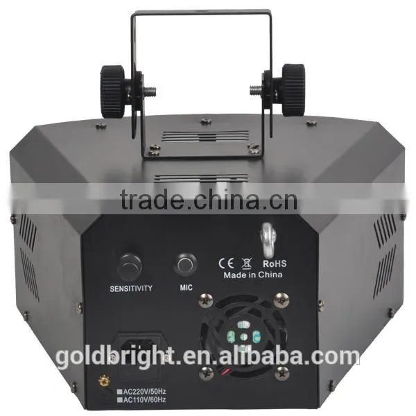 Sound Active Auto Dual Derby 4x3w RGBA LED Disco Stage Effects photo-5