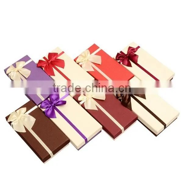 Various Colors Paper Scarf Box Orange photo-3