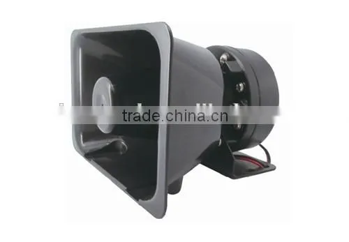 HS80 80W Alarm Siren Speaker Vehicle Horn Speaker Motorcycle Police Siren photo-2