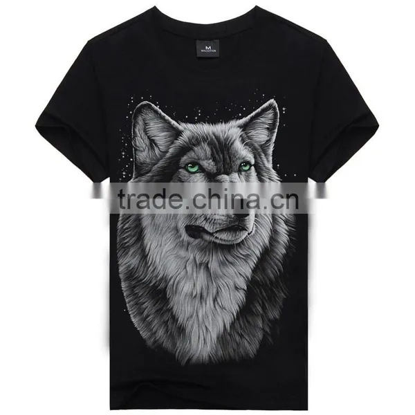 High Quality Short Sleeve 3d T-shirt Custom t Shirt Printing OEM Service