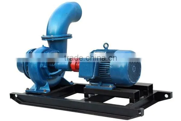 Water Pump Set With Motor, 8'' Pump, Flux 436m3/h, Head 18m