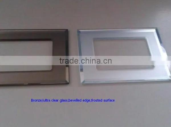 Ivory High-grade Square Glass Switch Panel photo-2