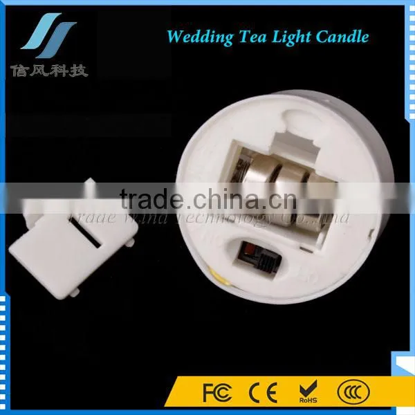 White Flameless Tea Light Candle LED Decorative Candle for Wedding Holiday Birthday Party Christmas photo-5