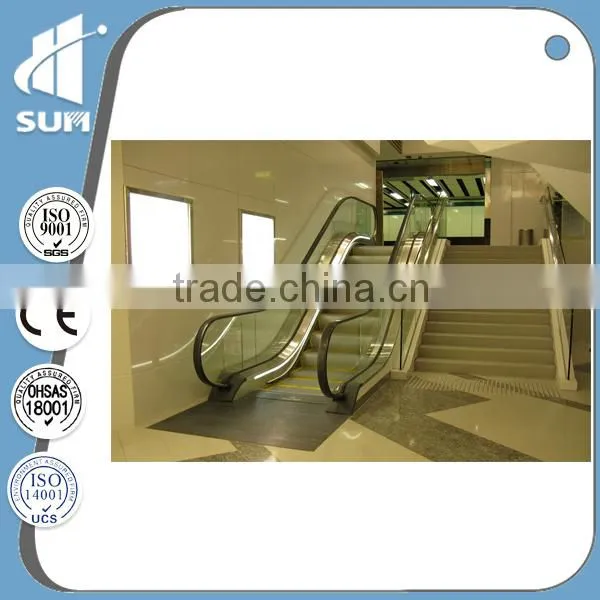 CE Approved Speed 0.5m/s Aluminum Step Parallel Escalator photo-5