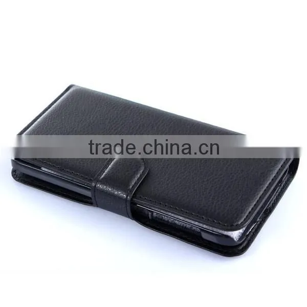 High Quality Leather Wallet For Wiko Wax Case photo-5