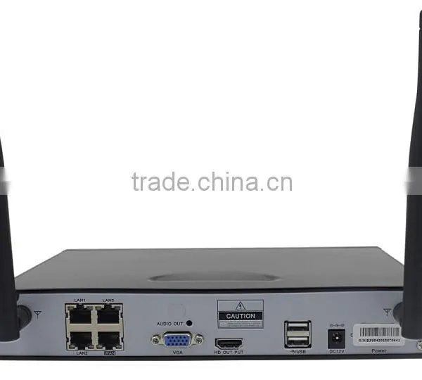 720P Wireless Security Cameras 4ch Wifi Nvr Kits Cctv Kit photo-2