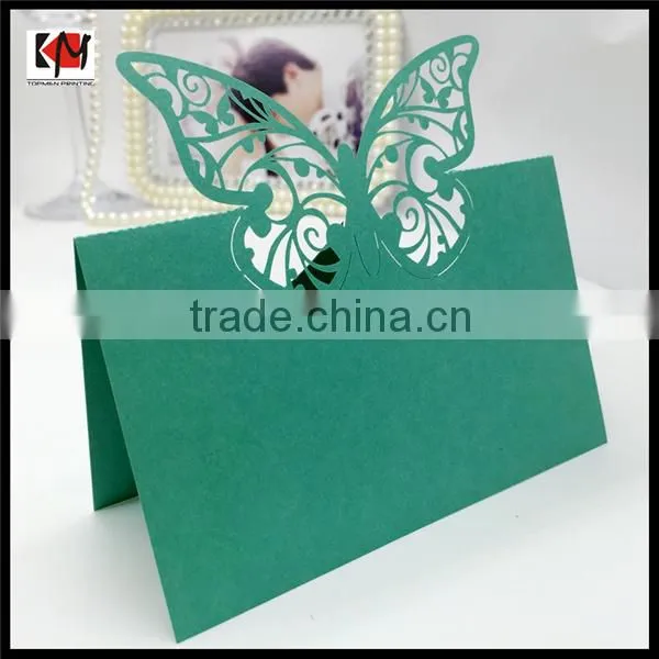 Laser Cut Wedding Invitation Card Butterfly Wedding Invitation Cards photo-4