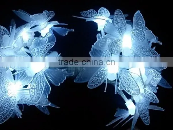 Plastic Butterfly LED String Light for Holiday Point Party Light photo-2