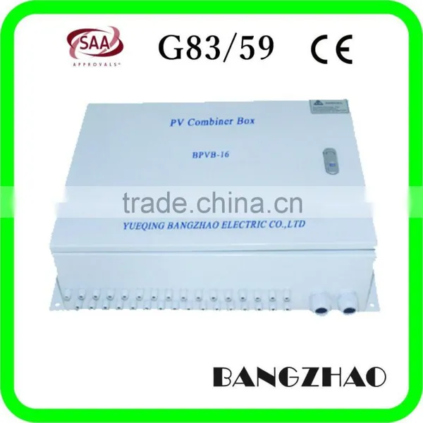 China Wholesaler Solar System 10 Strings Solar Combiner Box & PV Junction Box photo-2