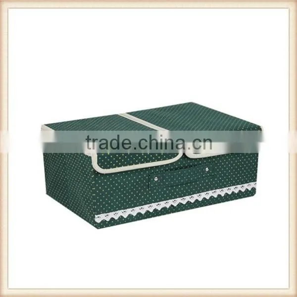 Two Lids Non-woven Storage Box With Division Inside photo-4