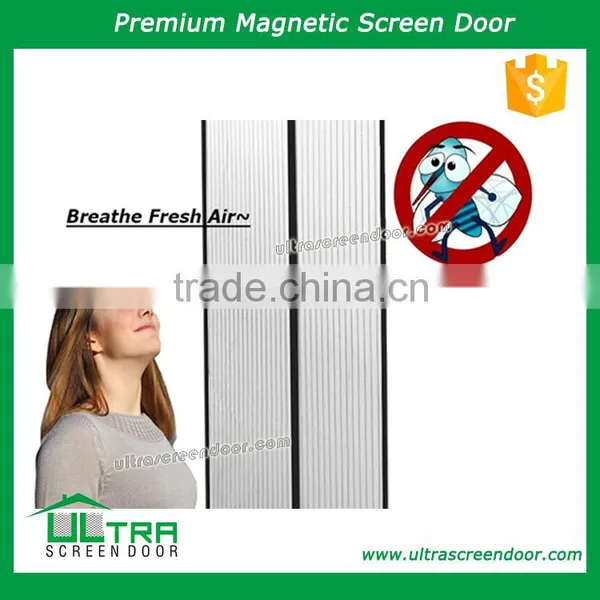 Magnetic Magic Screen Mesh Door Snaps Closed Instantly photo-6