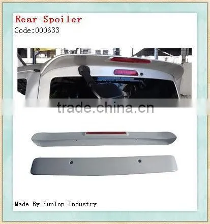 toyota hiace parts spoiler.narrow body #000633 spoiler for lowroof hiace van,toyota commuter,KDH200