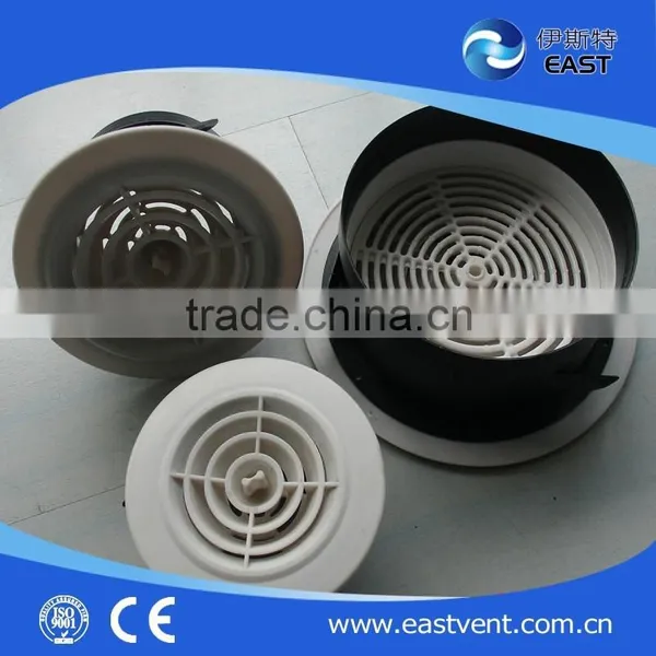 round plastic duct air vent/ceiling diffuser/louver