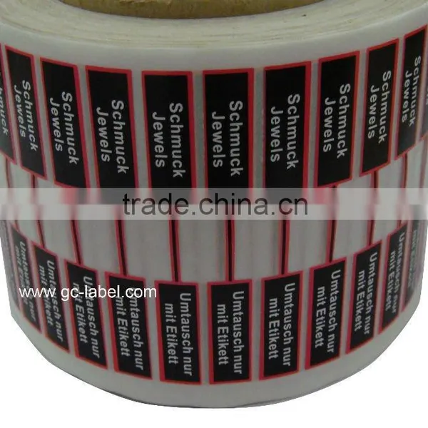 Accept Customized Private Pe/pet/bopp/vinyl/paper Sticker Self-adhesive Label Stickers photo-5