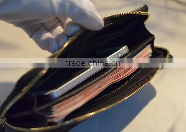 Custom Money Wallet, China Sopplier 100% Real Python Genuine Leather Wallet photo-5