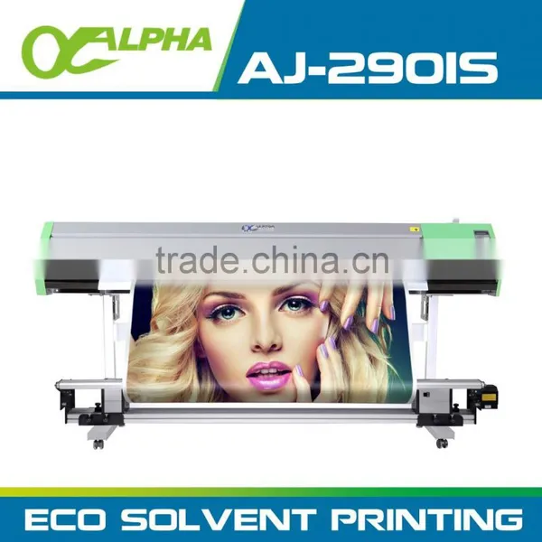 Alpha Eco Solvent Printer Outdoor Viynl Printer Machine