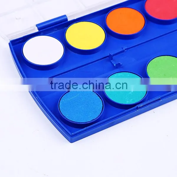 Promotional 12pcs Powder Summer Watercolor Paint Cakes Set Professional Quality,bulk Chinese Watercolor Paint photo-4