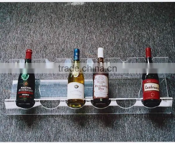 Acrylic Bottle Holder for 6 Bottles
