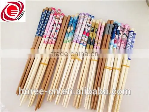Chinese High Quality Opp Wrapped Bamboo Wooden Tableware Chopsticks photo-3