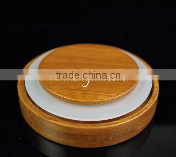 2016 Hot Sale Glass Jar With Wood Lid , Glass Spice Jar photo-5