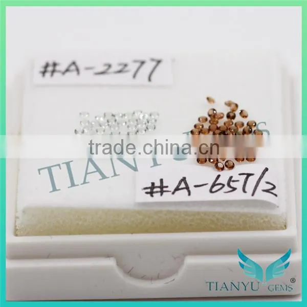 Wholesale Loose Artificial Gems #A2277 Round Brilliant Cut Nano Sital Gems Stone for Jewelry Price photo-3