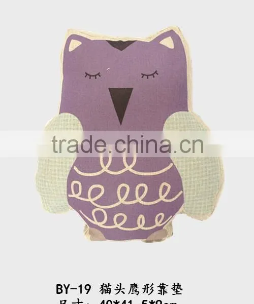 New Hot Products Loving Animal Nature Linen Material Custom Printed Seat Cushion Pillow photo-3
