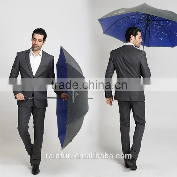 Customized Design Print Solar Double Canopy Umbrella photo-3