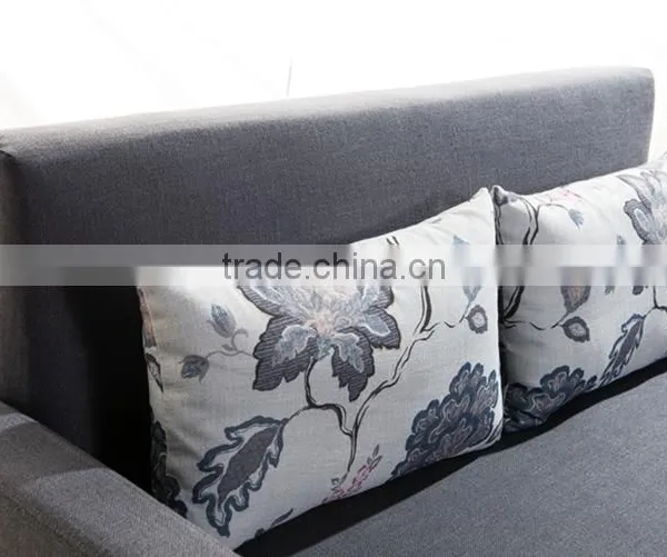Salon Furniture Waiting Sofa Upholstery Sofa With Soft Cushion photo-5