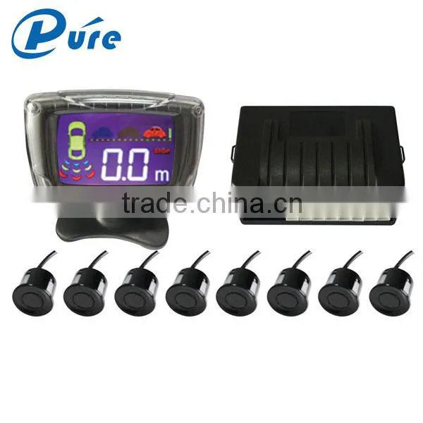 LCD Display Car Parking Sensor Reverse Backup Radar System With 8 Sensors photo-3