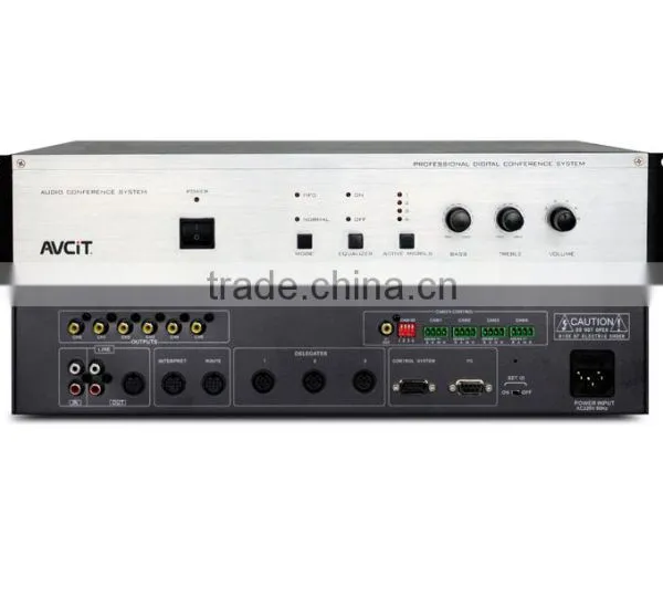 Conference Microphone System, Desktop Speech and Voting Chairman/ Delegate Unit, Table Microphone Speaker