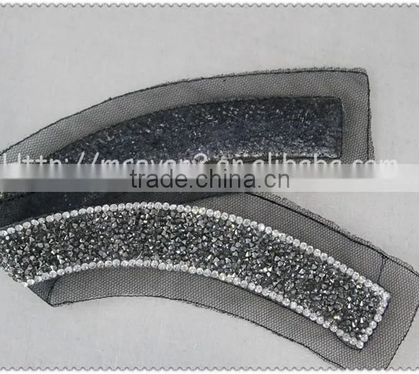 Popular Hot Fix Rhinestone Collar/fancy Rhinestone Collars for Garment photo-4