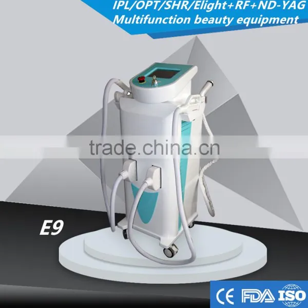 Ipl Rf Shr Ipl Machine E Light/IPL /OPT/ SHR/ SSR + RF Hair Removal + Nd Yag Laser 3 In1 Machine Hair Removal Equipment 3300w Ipl LaserPOPIPL 1-50J/cm2 photo-5