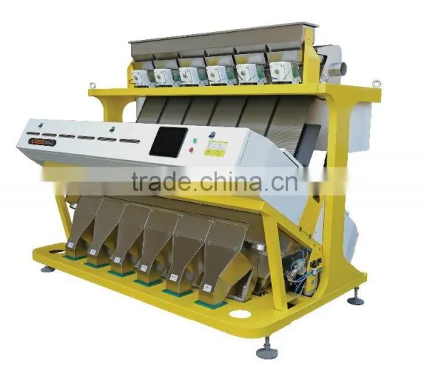 High Throughput Recycling Plastics Flake Color Sorter Machine