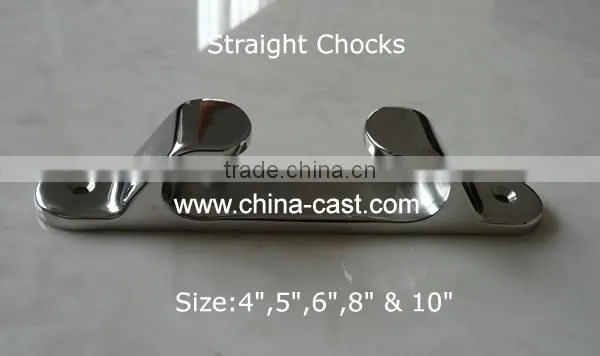 China Manufacturer Stainless Steel Marine Heavy Duty Straight Chocks photo-2