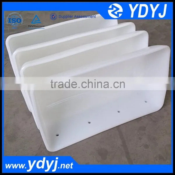 Polyethylene Plastic Buckets Installed on Bucket Elevator for Conveying Bulk Materials photo-6