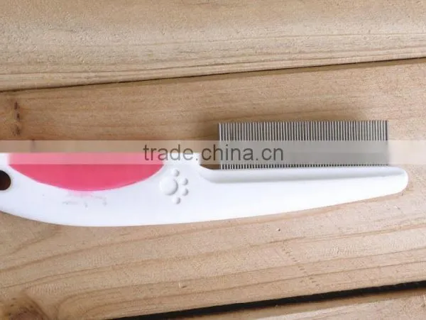 Pet Plastic Lice Comb With Cute Handle photo-2