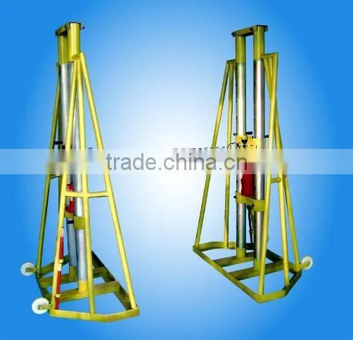 5/10 Ton Cable Stand Reel Stand Cable Drum Lifting Jacks photo-2