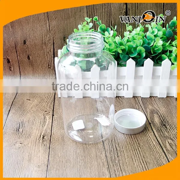 750ml PET Big Plastic Liquid Medicine Boston Bottle For Syrup photo-4